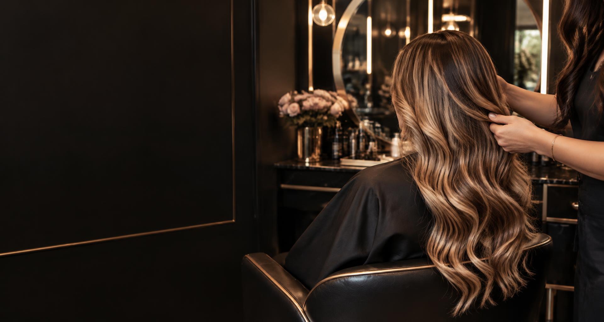 Inspiração de beleza: cabelos e unhas em ambiente de salão